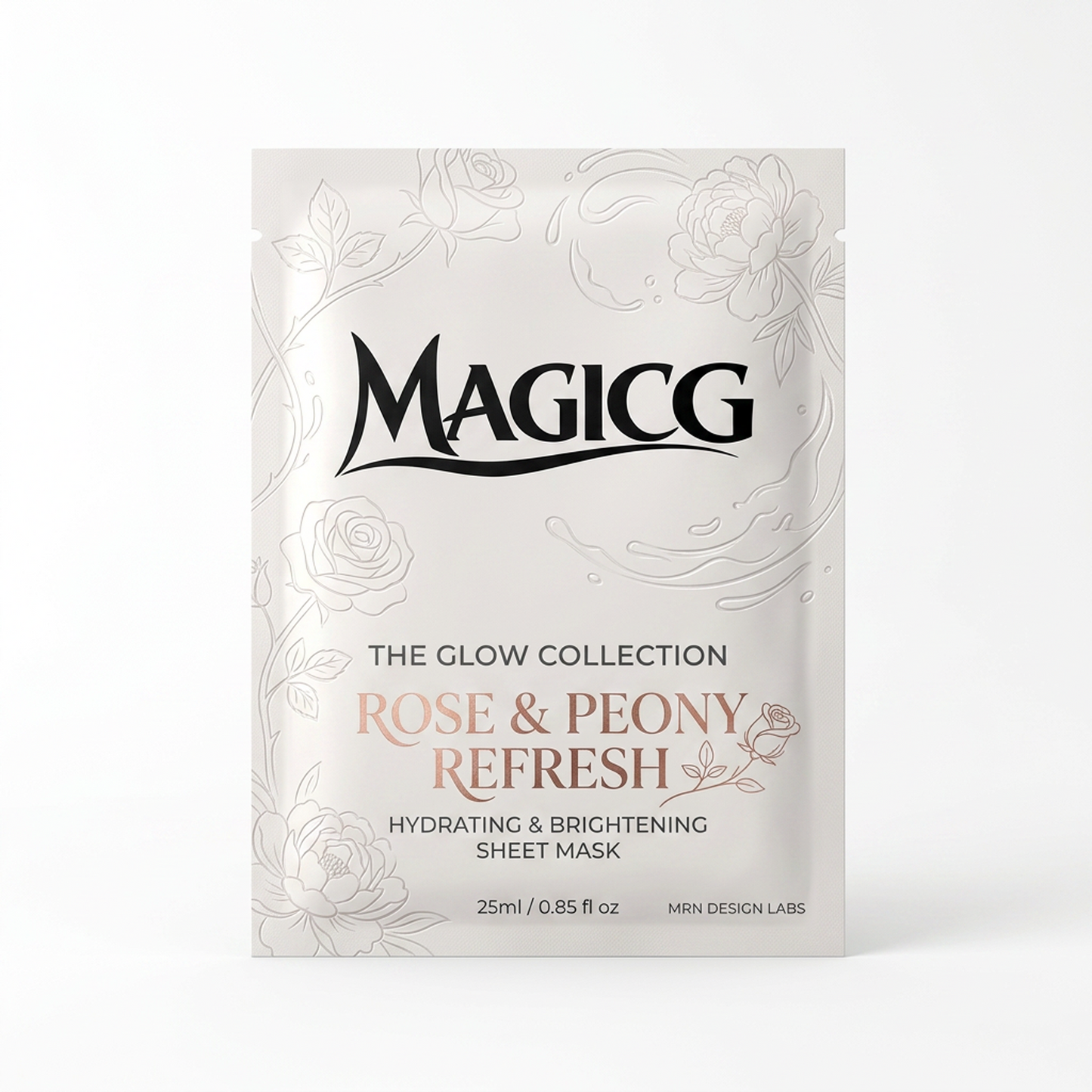 Magicg Rose & Peony Refresh — Hydrating & Brightening Sheet Mask | The Glow Collection