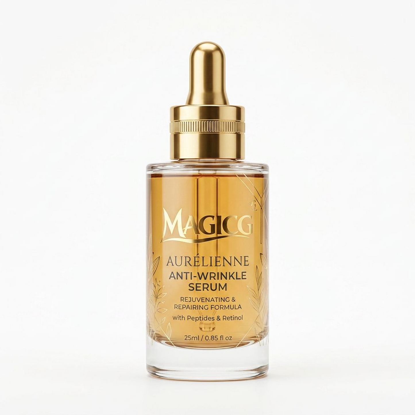 Magicg Aurélienne Anti-Wrinkle Serum — Rejuvenating & Repairing Formula with Peptides & Retinol