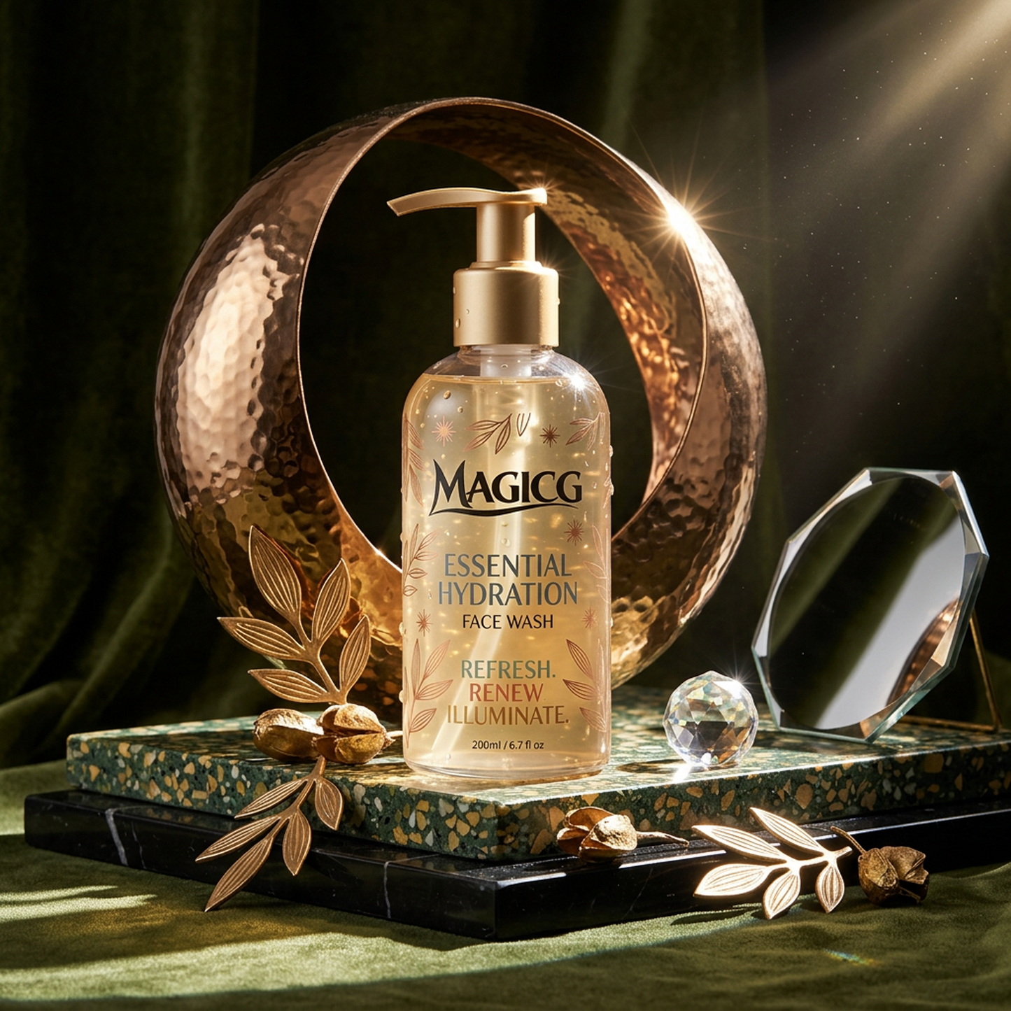 Magicg Essential Hydration Face Wash — Refresh. Renew. Illuminate.