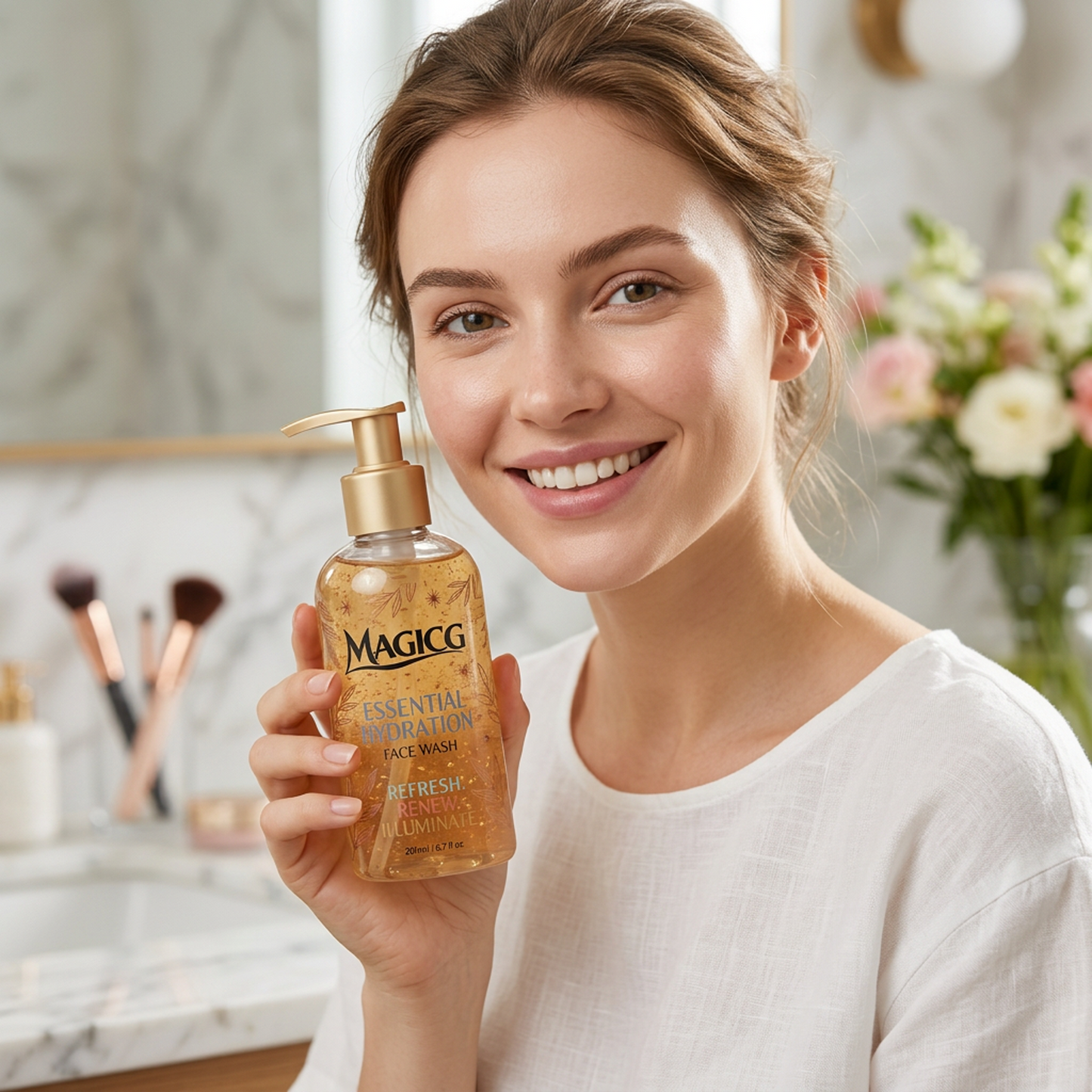 Magicg Essential Hydration Face Wash — Refresh. Renew. Illuminate.