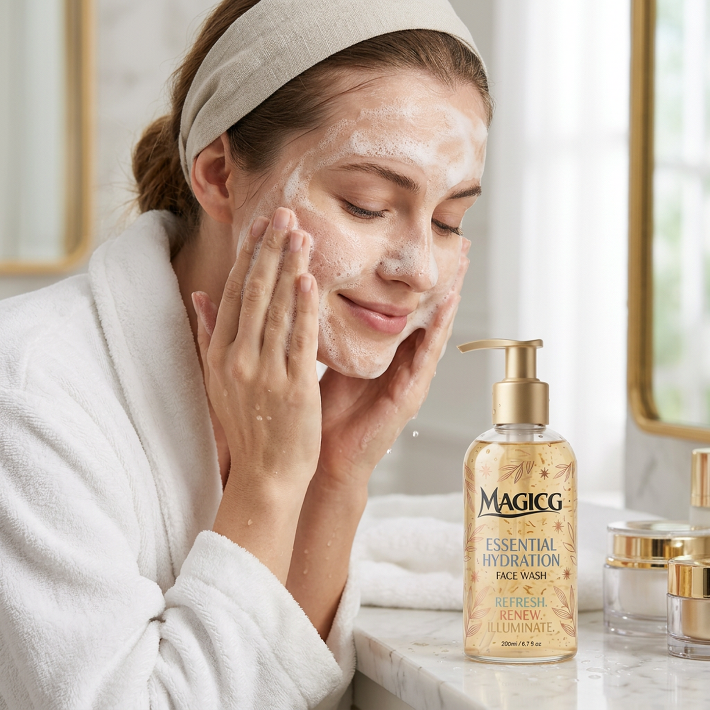Magicg Essential Hydration Face Wash — Refresh. Renew. Illuminate.