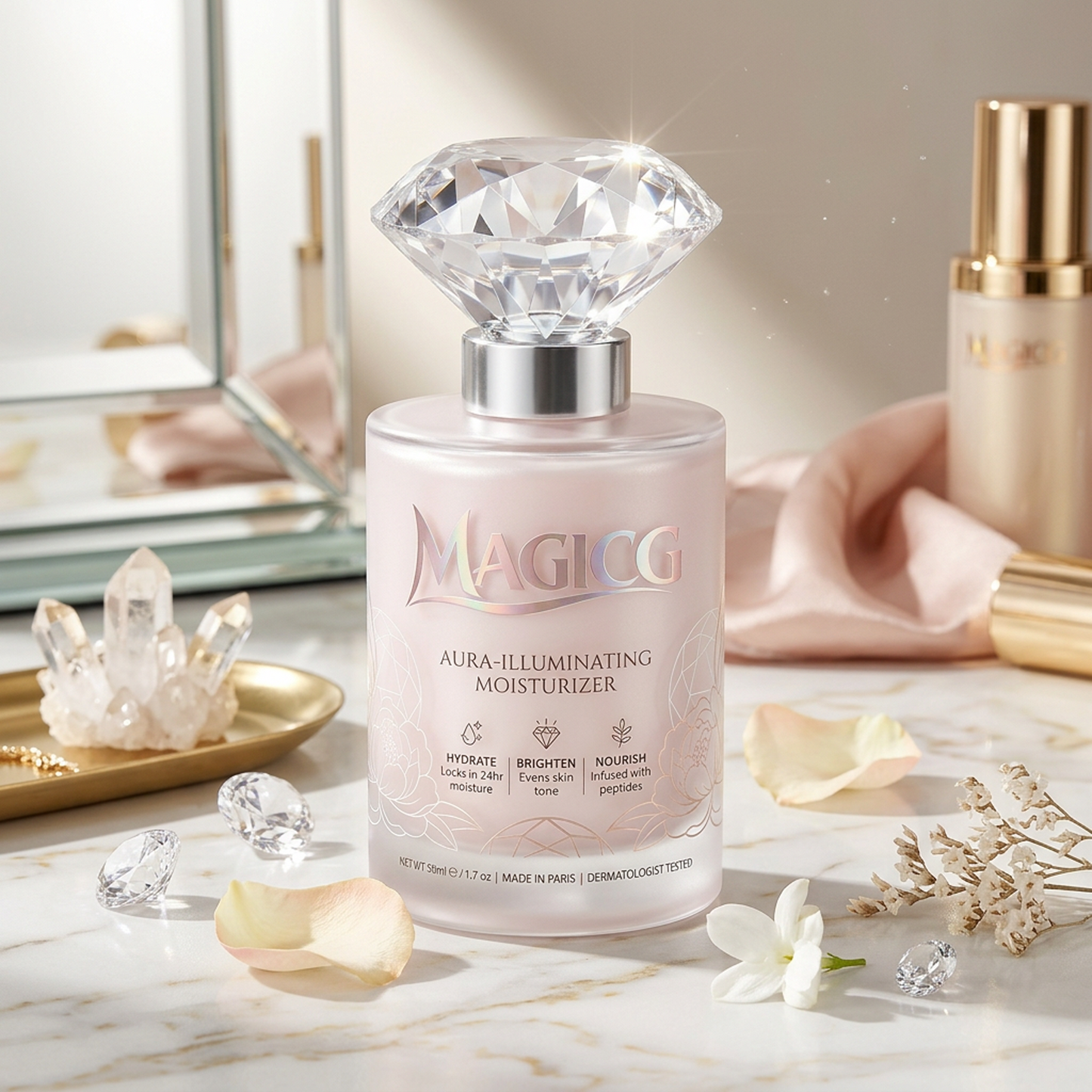 Magicg Aura-Illuminating Moisturizer — Hydrate, Brighten & Nourish with Peptide-Infused Formula