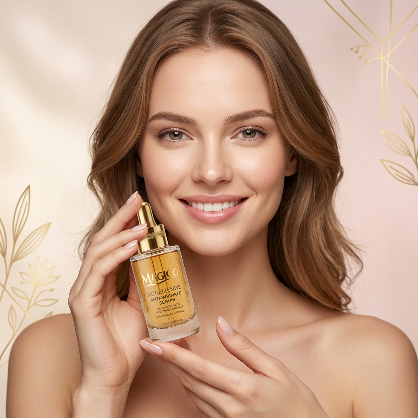 Magicg Aurélienne Anti-Wrinkle Serum — Rejuvenating & Repairing Formula with Peptides & Retinol