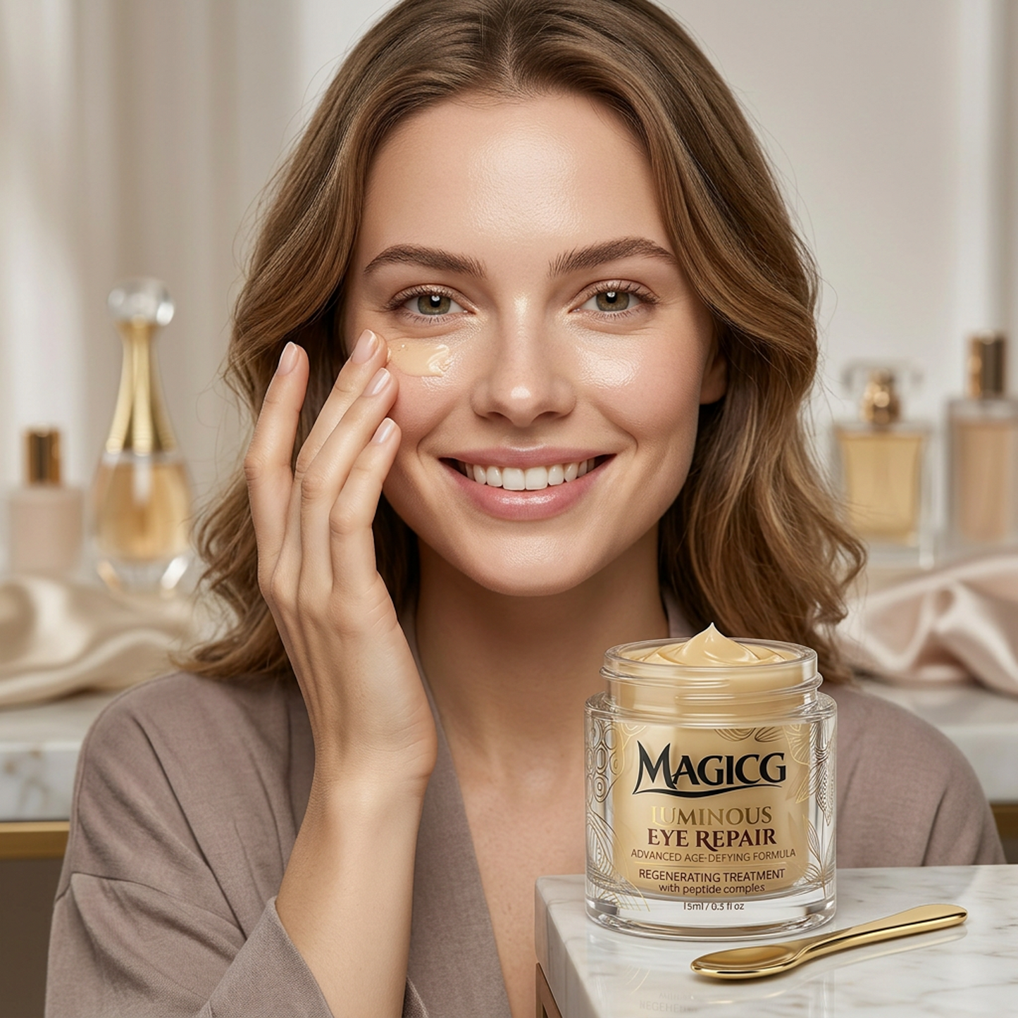 Magicg Luminous Eye Repair — Advanced Age-Defying Regenerating Treatment with Peptide Complex
